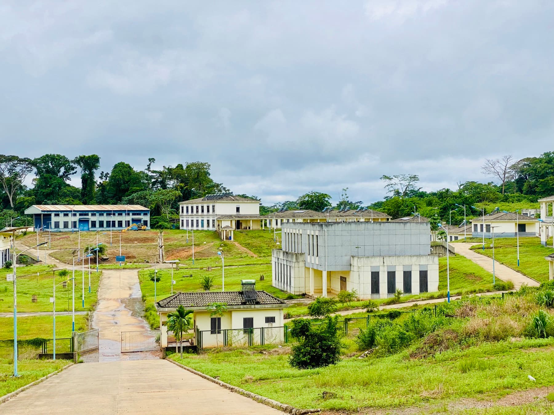 A wide view in Yabassi, Cameroon, shown as geographic context for the current portfolio